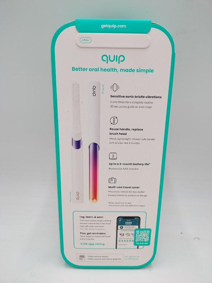 quip Sonic Electric Toothbrush RAINBOW