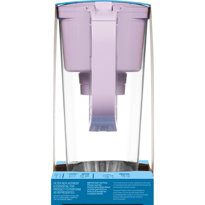 Brita Denali 6 Cup Water Pitcher Lilac