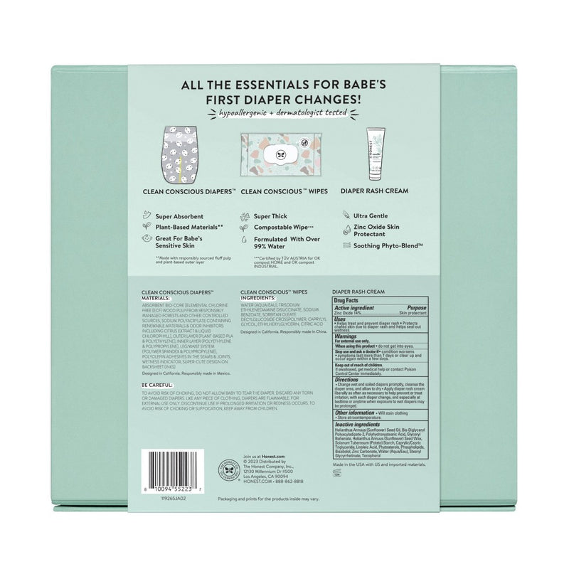 The Honest Company Babe's Clean Bum Gift Set