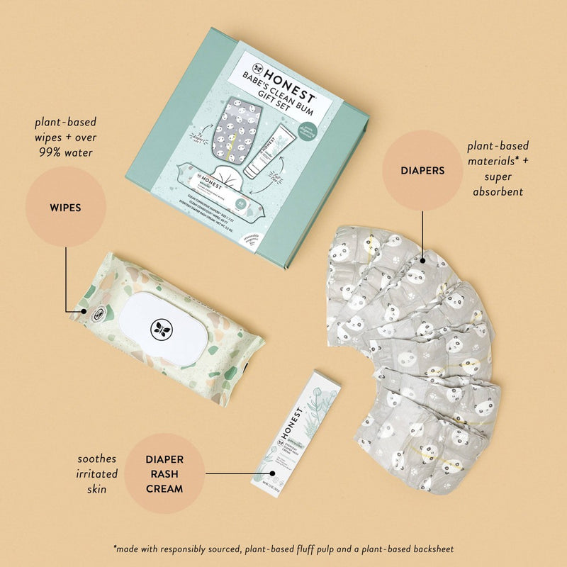 The Honest Company Babe's Clean Bum Gift Set