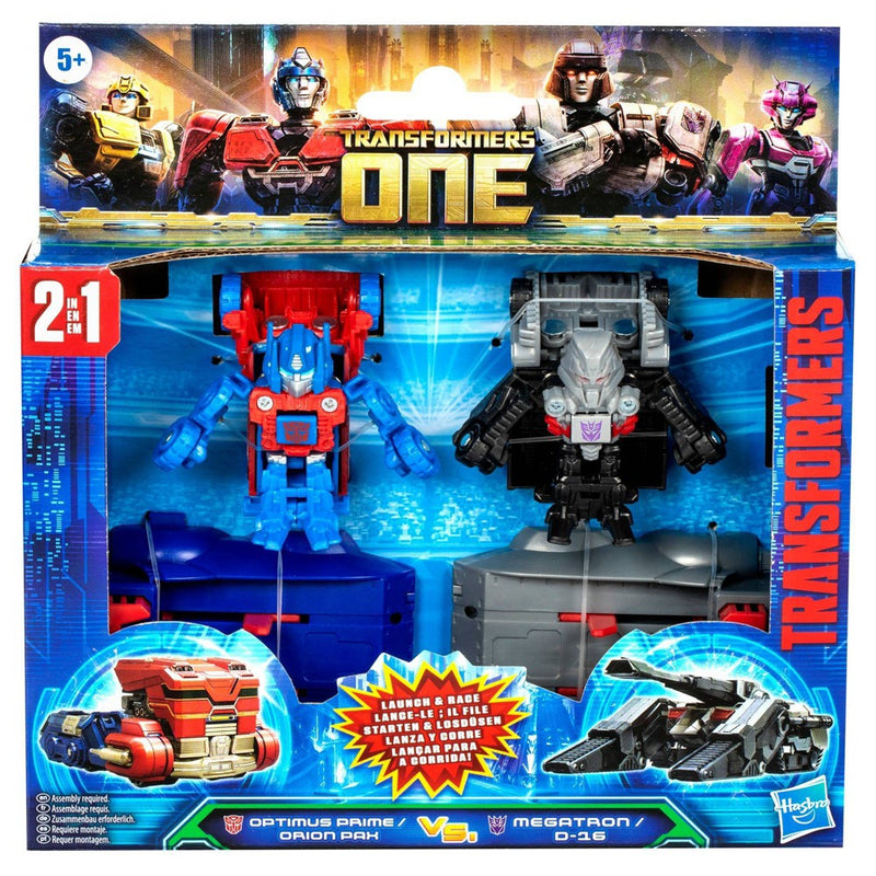Transformers One Optimus Prime vs. Megatron
