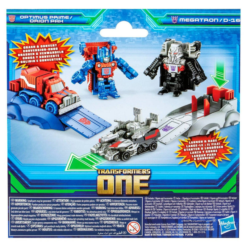 Transformers One Optimus Prime vs. Megatron