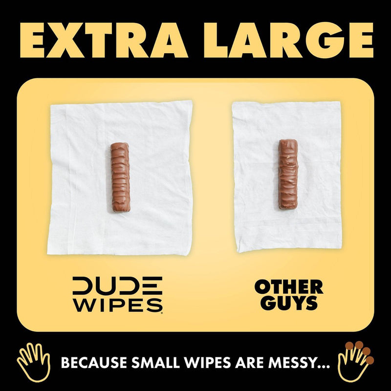 Dude Wipes Shea Butter Flushable Wipes - 3pk/48ct