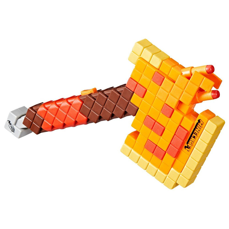 NERF Minecraft Firebrand Axe