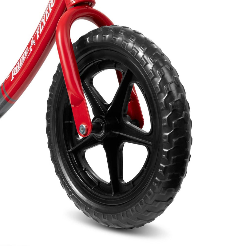 Radio Flyer Glide and Go Pro 12" Kids' Balance Bike - Black/Red (LOCAL PICKUP ONLY)