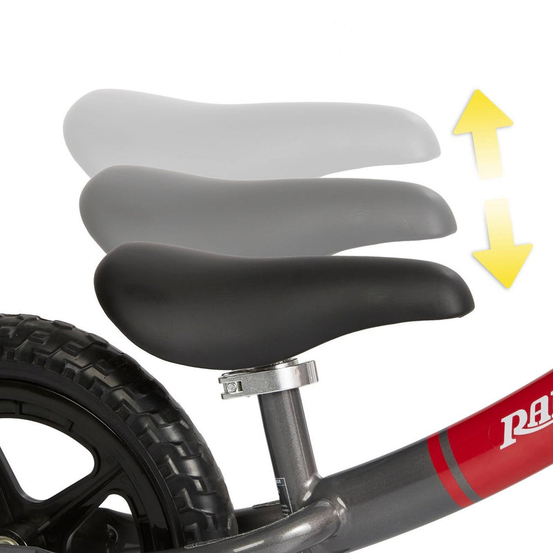 Radio Flyer Glide and Go Pro 12" Kids' Balance Bike - Black/Red (LOCAL PICKUP ONLY)