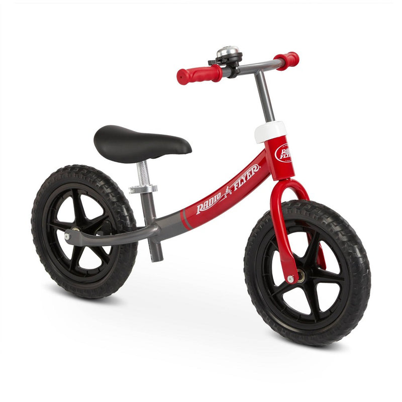Radio Flyer Glide and Go Pro 12" Kids' Balance Bike - Black/Red (LOCAL PICKUP ONLY)