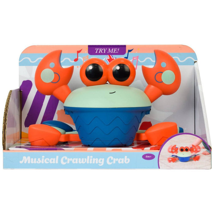 Sunny Days Dancing Crab Baby Learning Toy