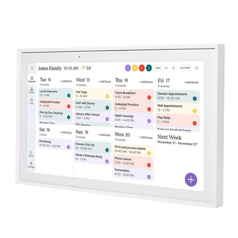 Skylight 15" Touchscreen Smart Calendar - White