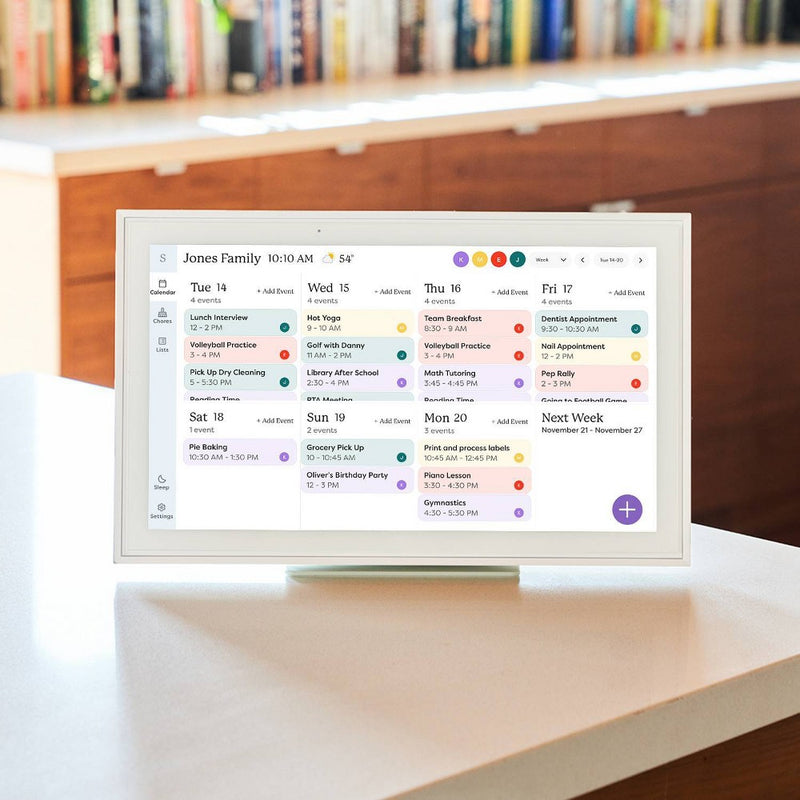 Skylight 15" Touchscreen Smart Calendar - White