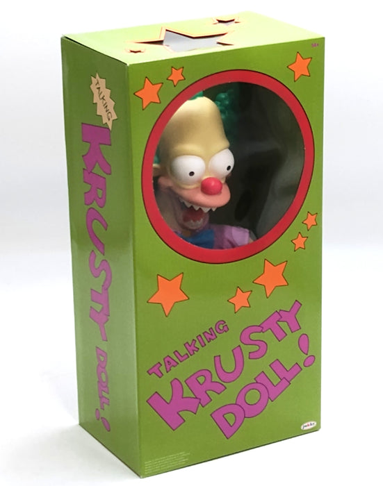 The Simpsons Good and Evil 16" Talking Krusty Pull String Doll *SEE DETAILS*