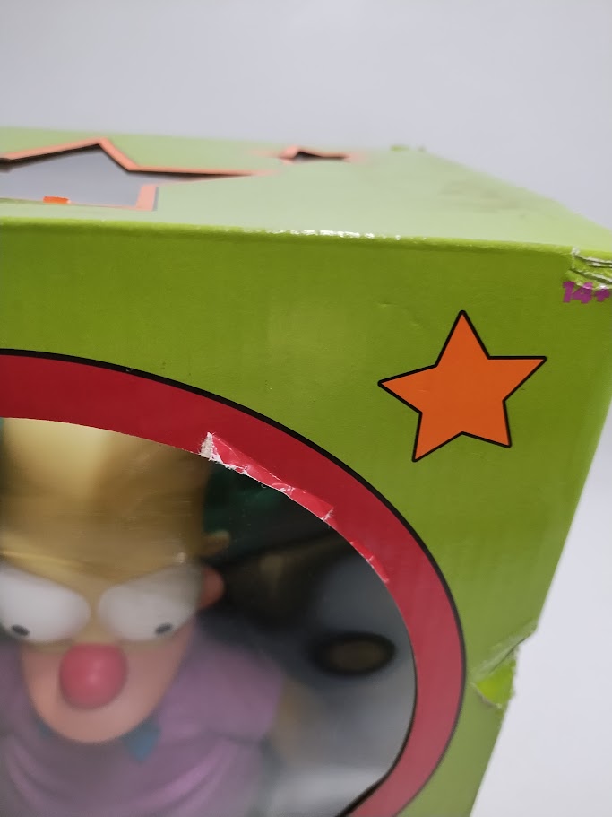The Simpsons Good and Evil 16" Talking Krusty Pull String Doll *SEE DETAILS*