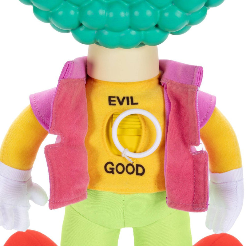 The Simpsons Good and Evil 16" Talking Krusty Pull String Doll Plush