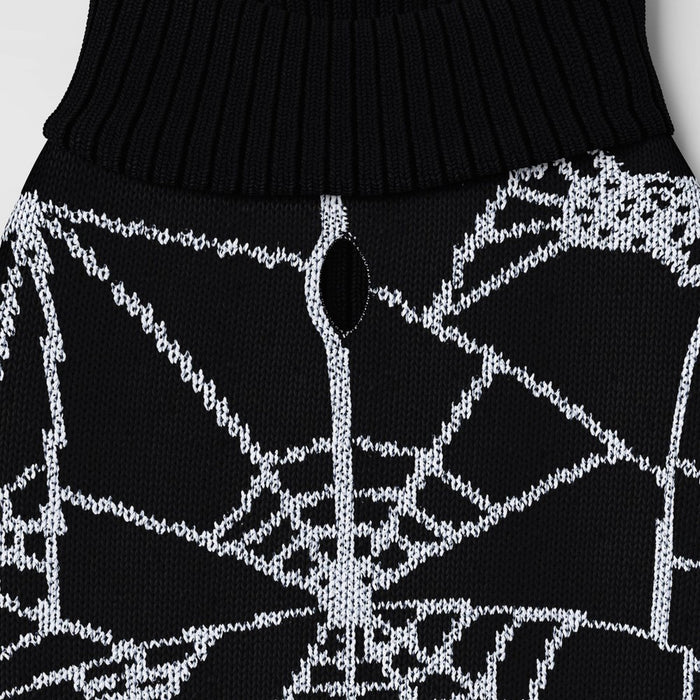 Halloween Spiderweb Dog Sweater - Hyde & EEK! Boutique M