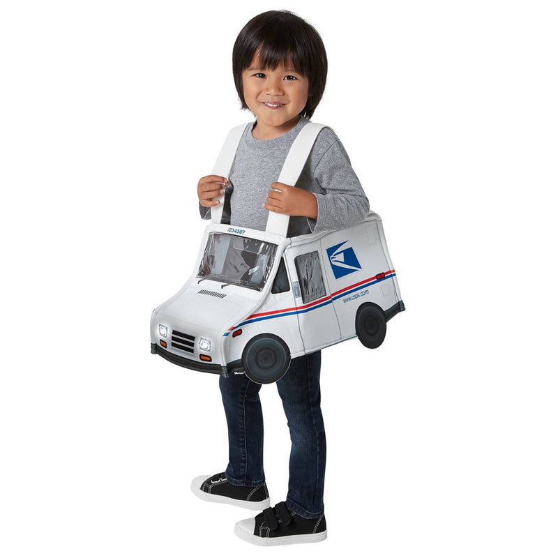 Toddler USPS Truck Light-Up Halloween Costume Bodysuit - One Size Fits Most