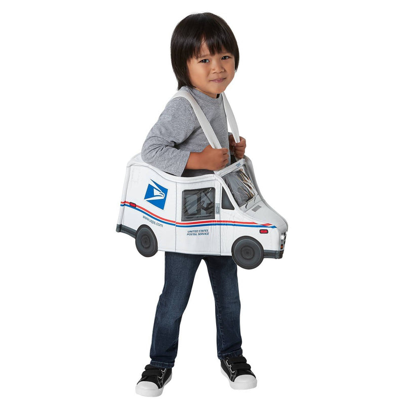 Toddler USPS Truck Light-Up Halloween Costume Bodysuit - One Size Fits Most