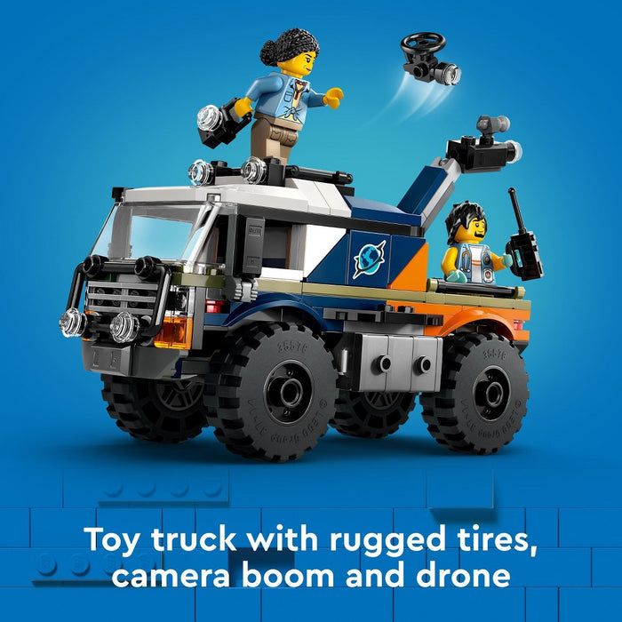 LEGO City Jungle Explorer Off-Road Truck Toy, Jungle Toy 60426