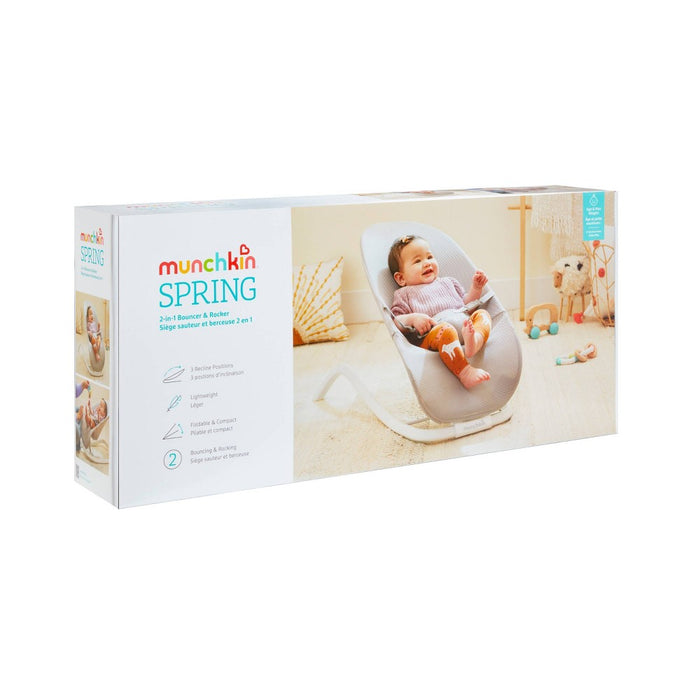 Munchkin Spring 2-in-1 Bouncer and Rocker