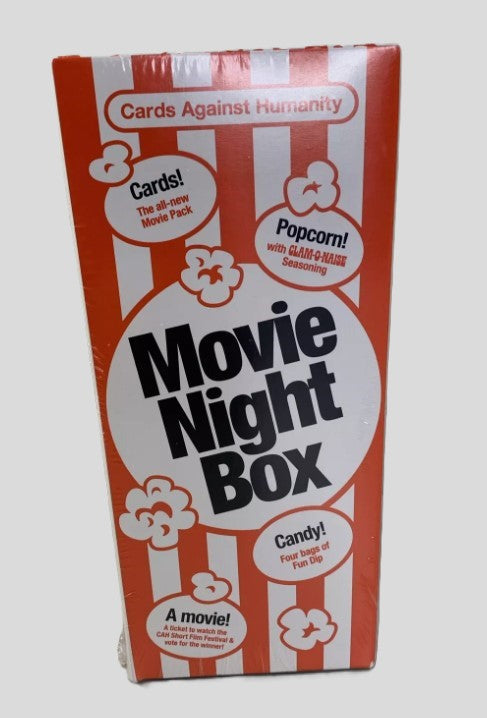 Cards Against Humanity: Movie Night Box - Game Expansion Pack with included Streaming Ticket & Surprises