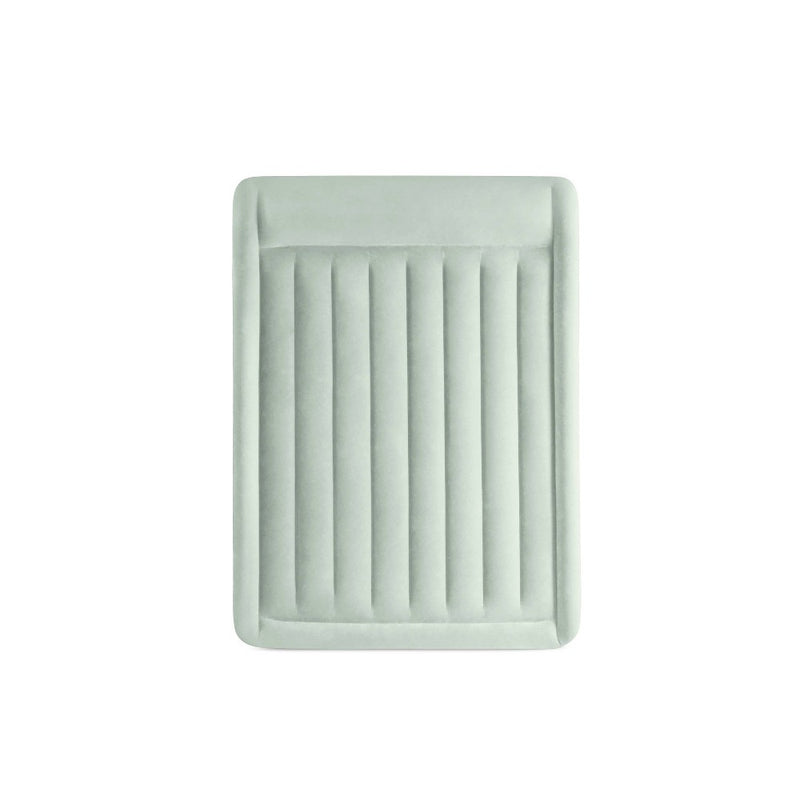 Intex Elevated 18" Pillow Rest Queen Air Mattress with Internal Pump - Off-White/Blue (LOCAL PICKUP ONLY)