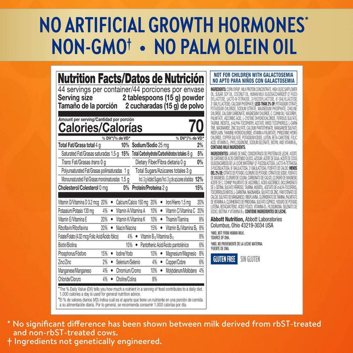 Similac Total Care 360 Go & Grow Sensitive Non-GMO Powder Toddler Formula - 23.3oz