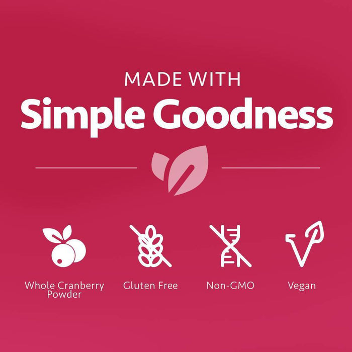 UP4 Women's Probiotic with Organic Vegan Cranberry Capsules - 60ct