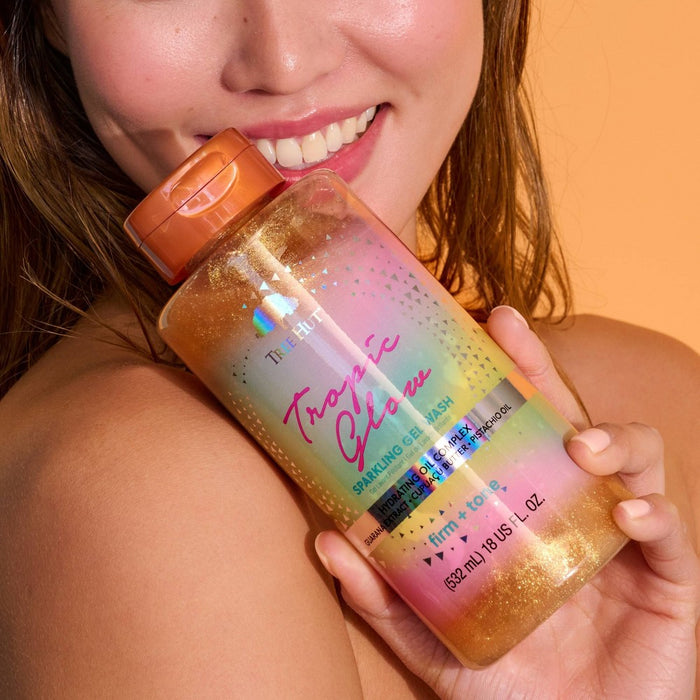 Tree Hut Tropic Glow Foaming Gel Body Wash - 18 fl oz