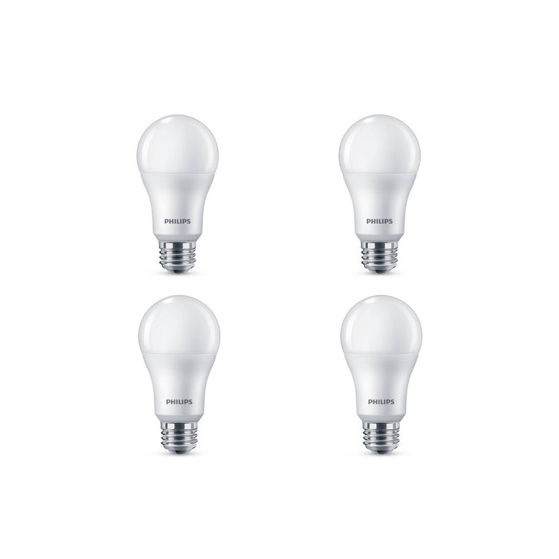 Philips LED 75W Frosted Soft White Non-Dim A19 4P (Non-T20)