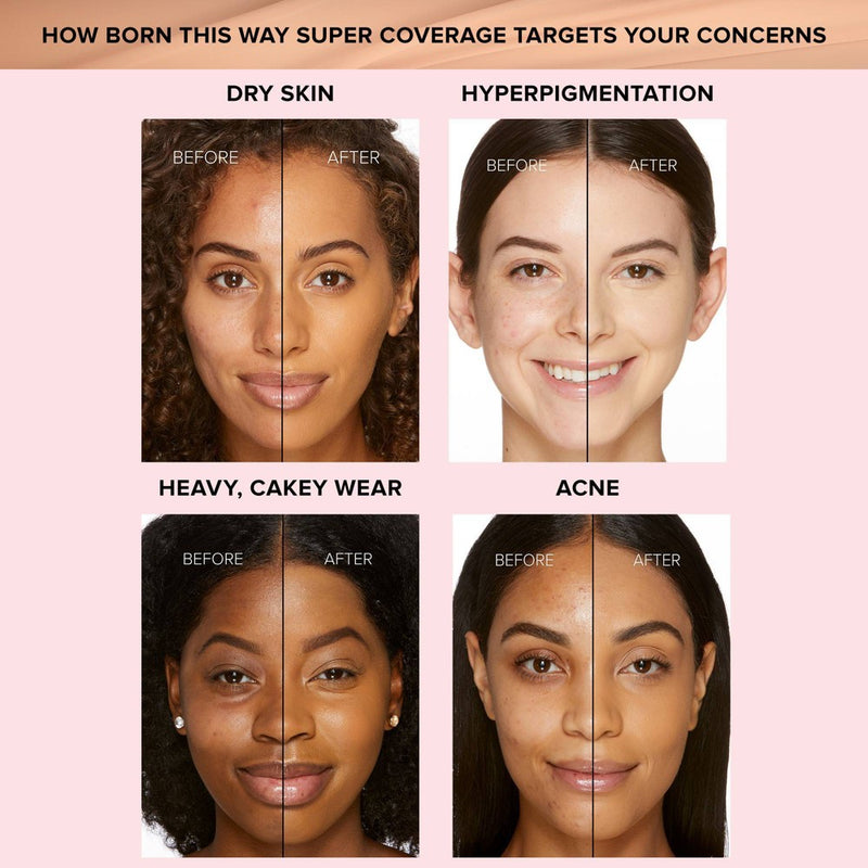 Too Faced Born This Way Super Coverage Multi-Use Longwear Concealer - Cookie - 0.45 fl oz - Ulta Beauty