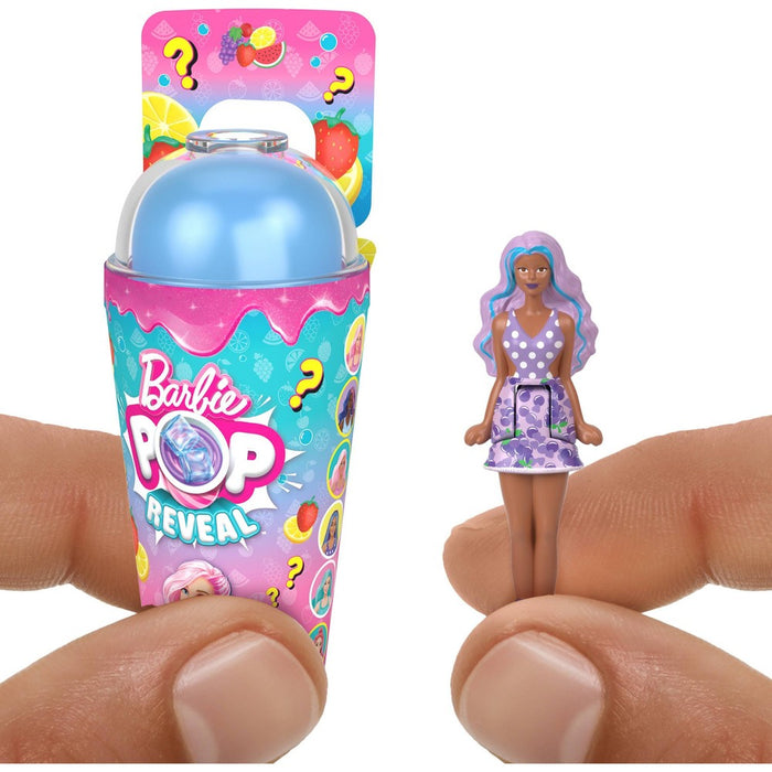 Barbie Mini BarbieLand Pop Reveal Dolls, 1.5-inch Doll with Surprise Reveal