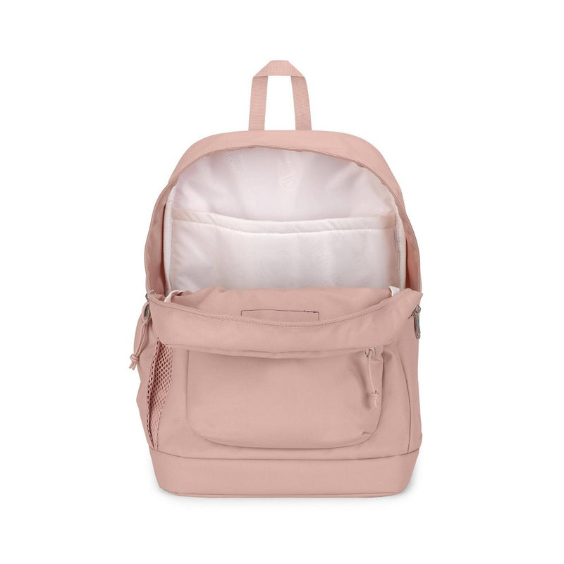 JanSport Cross Town Plus 17" Backpack - Misty Rose
