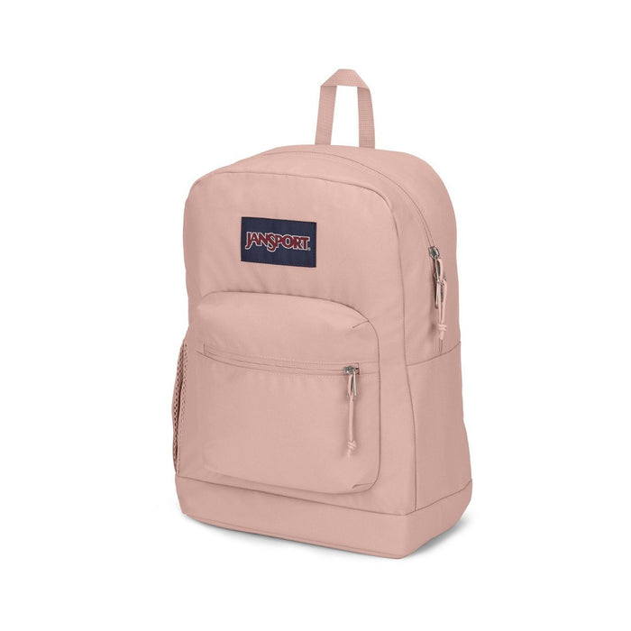 JanSport Cross Town Plus 17" Backpack - Misty Rose