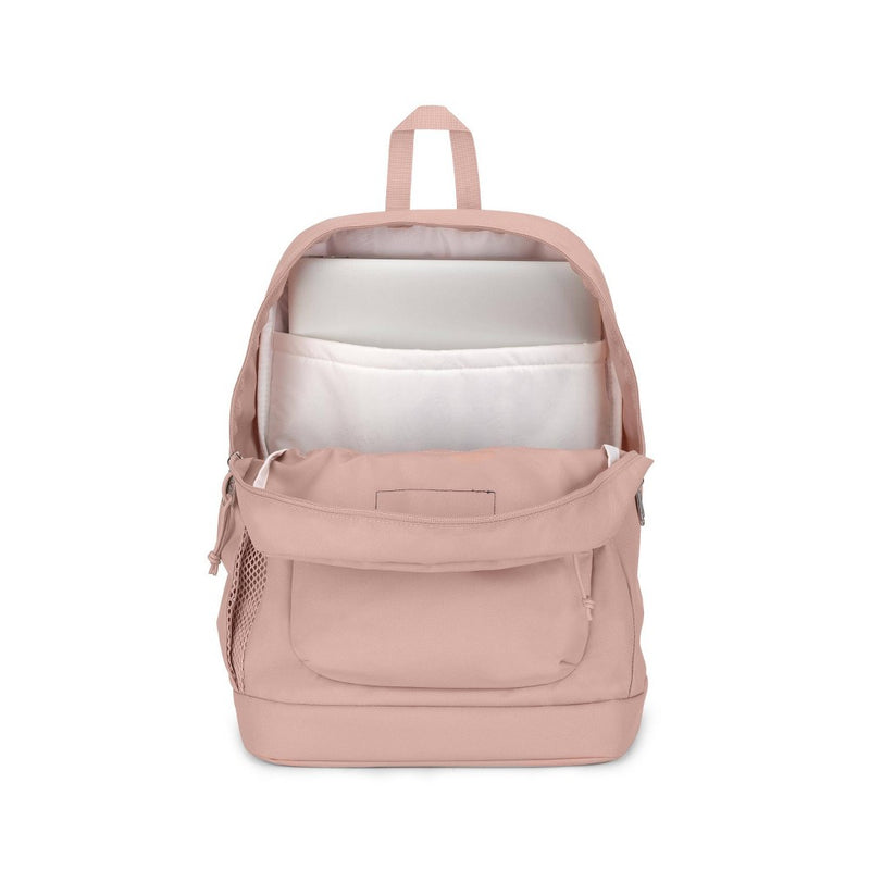 JanSport Cross Town Plus 17" Backpack - Misty Rose