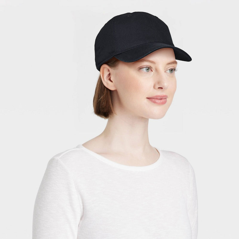 Twill Baseball Hat - Universal Thread Black