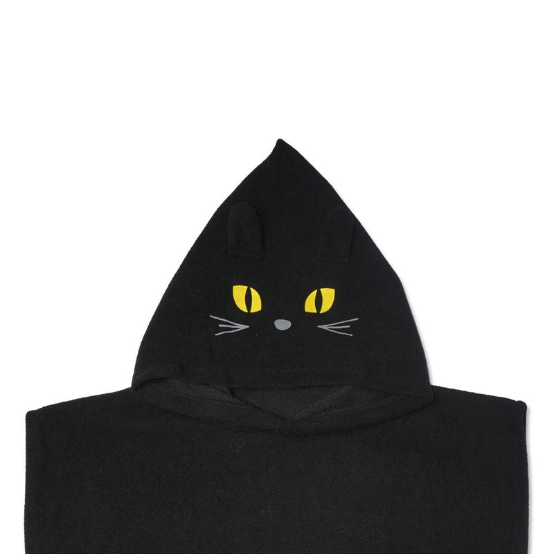 Kids Halloween Cat Wearable Blanket Black - Bullseye's Playground