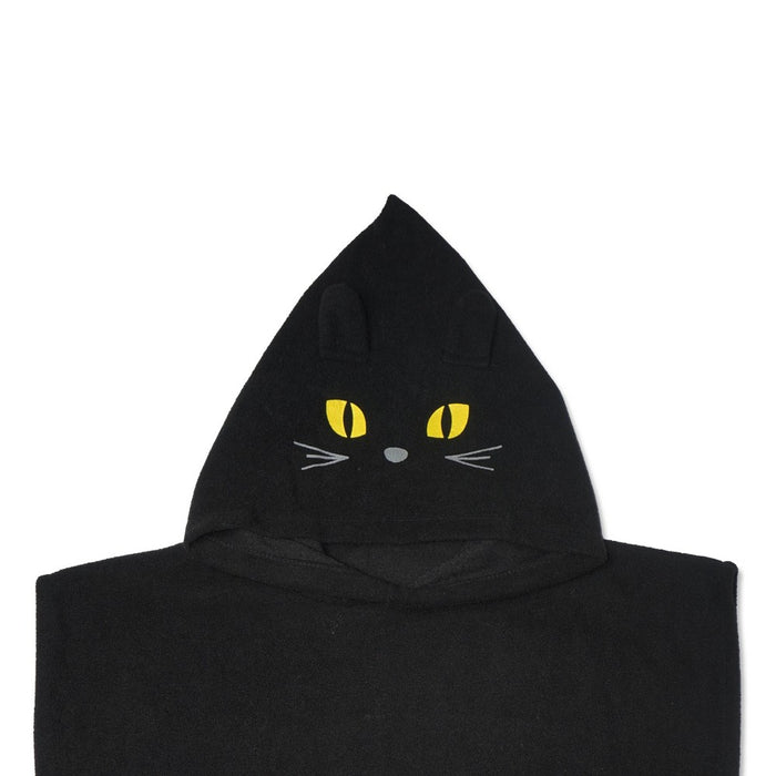 Kids Halloween Cat Wearable Blanket Black - Bullseye's Playground