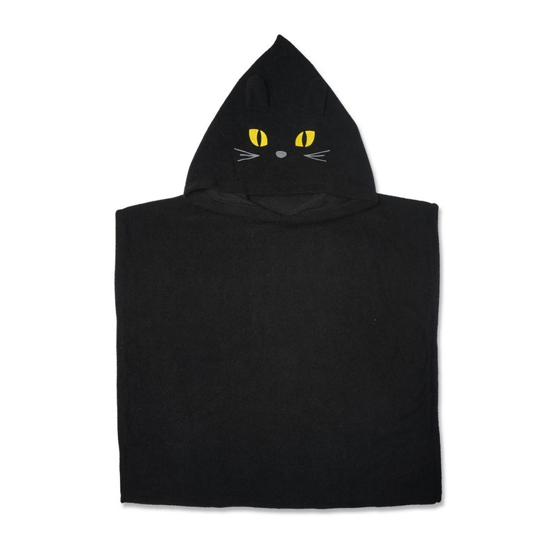 Kids Halloween Cat Wearable Blanket Black - Bullseye's Playground