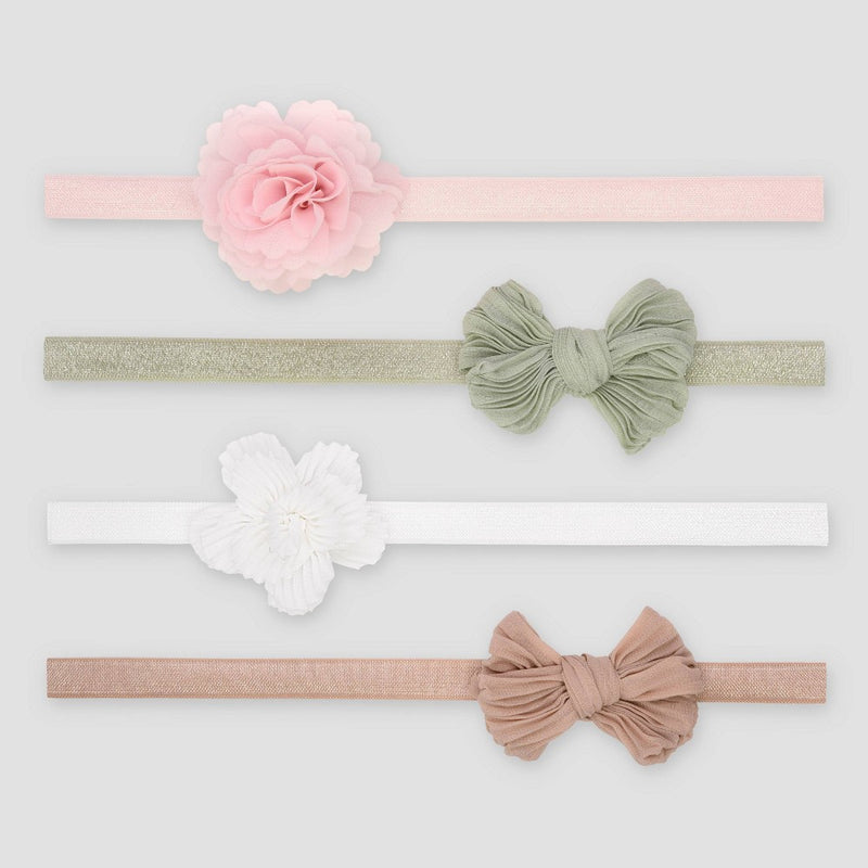 Carter's Just One You 4pk Baby Girls' Headwrap - 0-12M