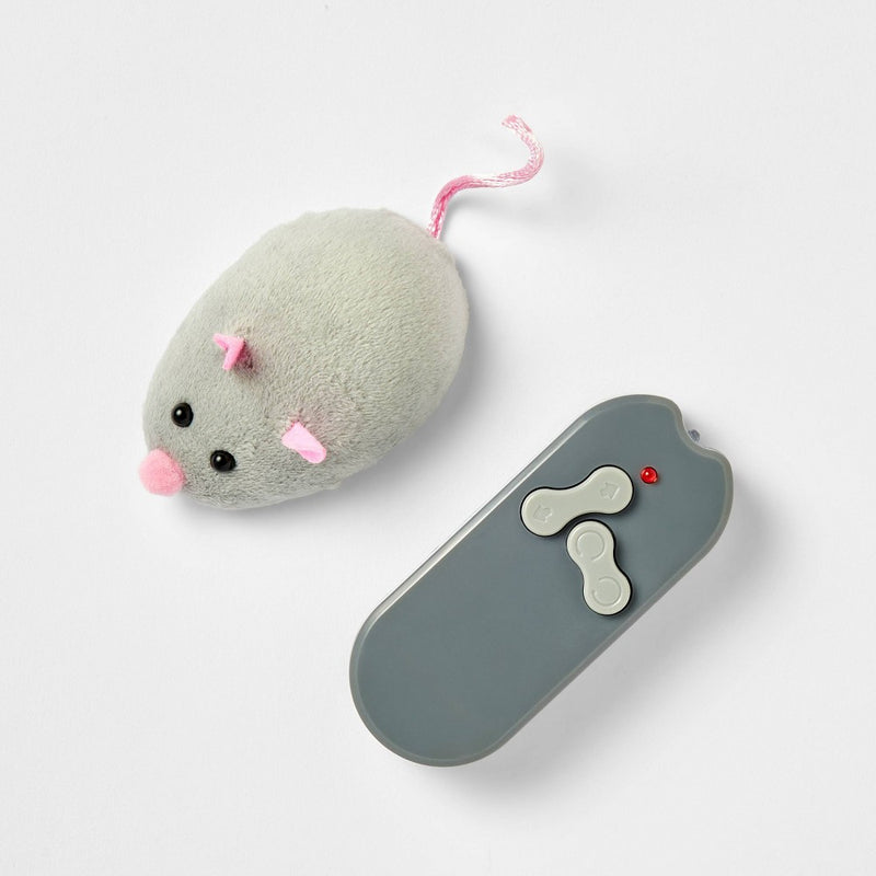 Electronic Chasing Mouse Cat Toy - Boots & Barkley - Gray