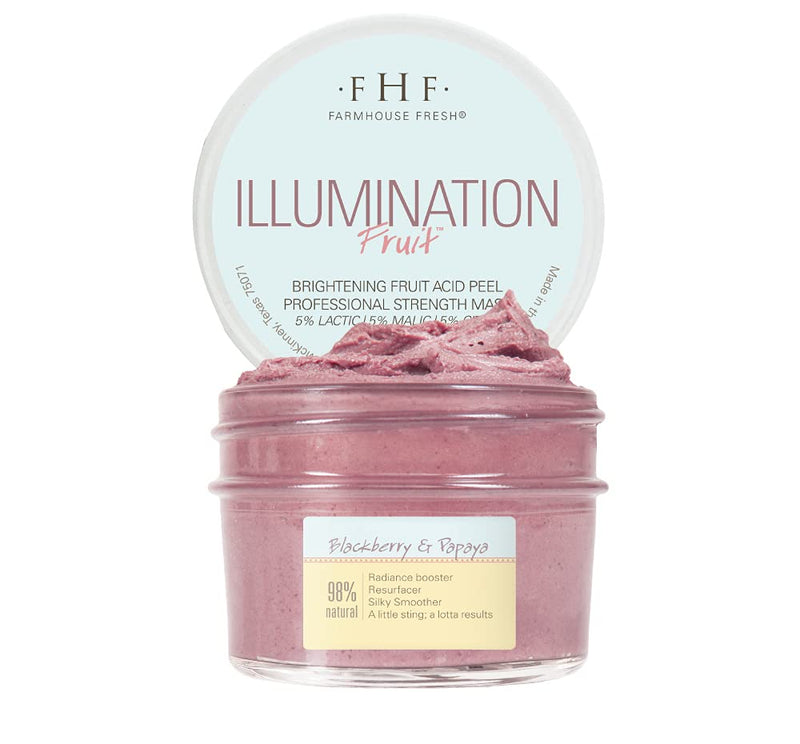 Farmhouse Fresh Illumination Fruit Professional Strength Brightening Fruit Acid Peel Mask, 3 Fl. Oz.