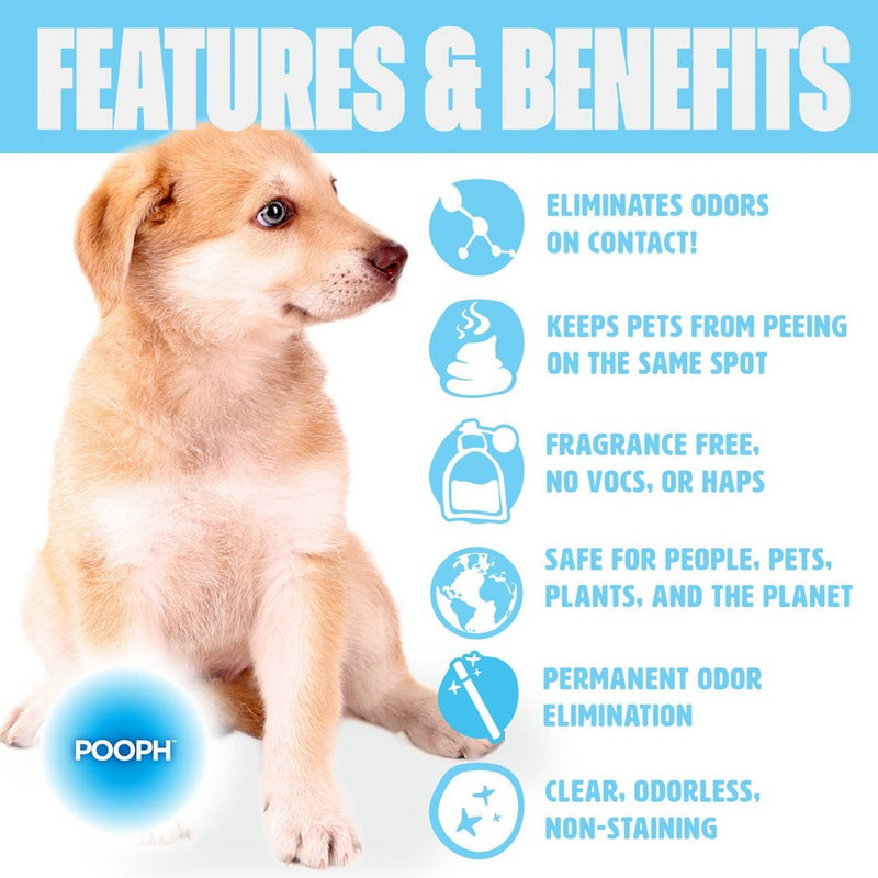 Pooph Dog Odor & Stain Eliminator - 20 fl oz