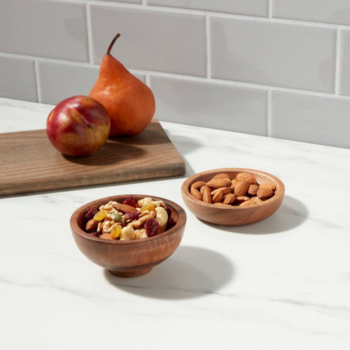 4oz Wood Mini Serving Bowl - Threshold