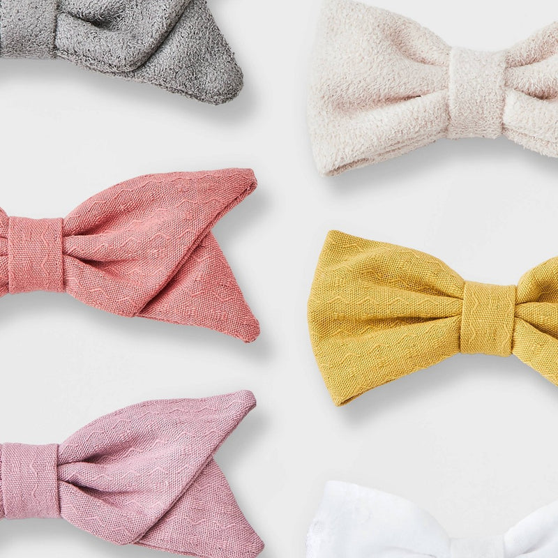 Baby Girls' 6pk Bow Clip - Cloud Island