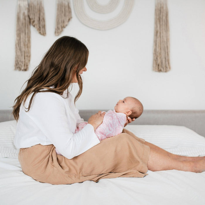 aden + anais essentials Swaddle Blankets - Damsel - Savoy - 4pk