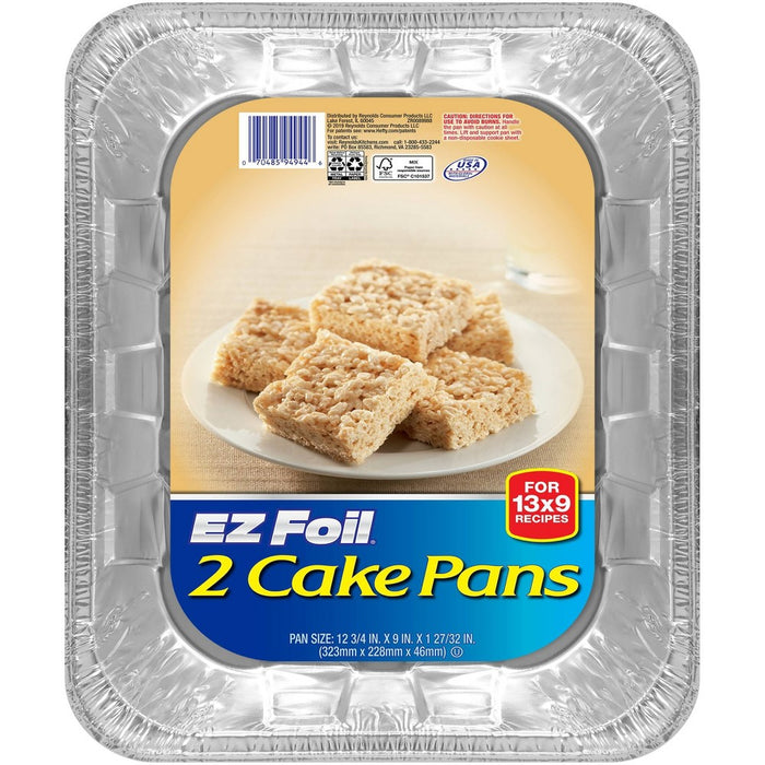 EZ Foil Cake Pans - 2ct
