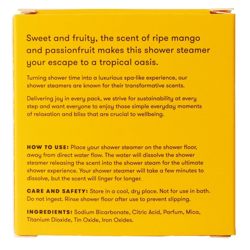 anihana Shower Steamer - Mango Passion - 1.76oz