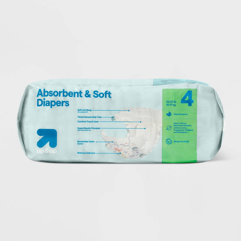 Disposable Diapers - Size 4 - 28ct - up&up