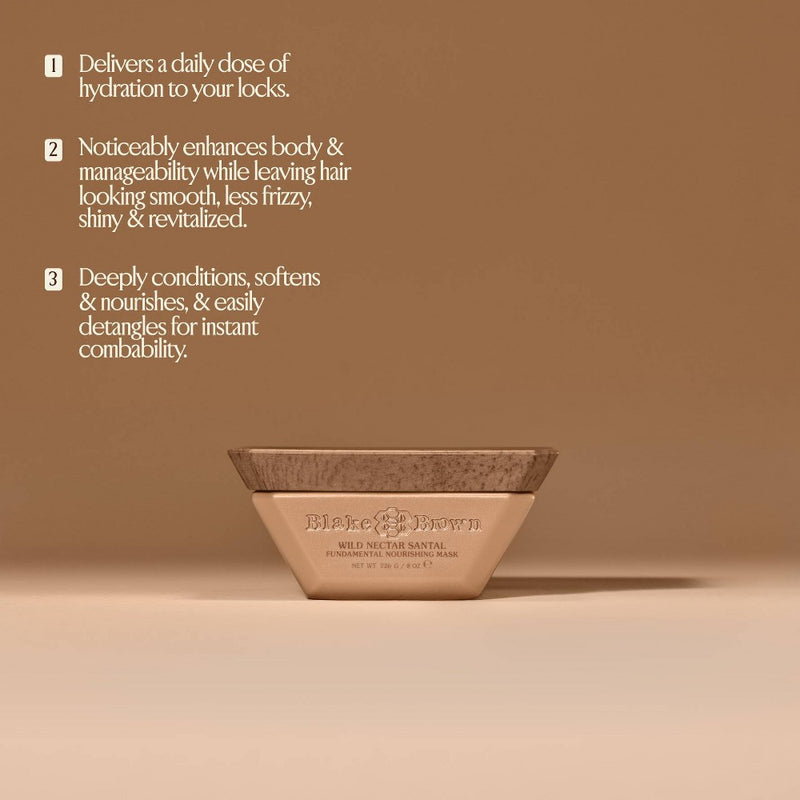 Blake Brown Wild Nectar Santal Fundamental Nourishing Mask - 8oz