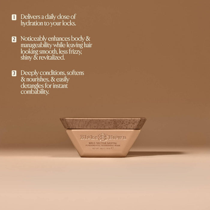 Blake Brown Wild Nectar Santal Fundamental Nourishing Mask - 8oz