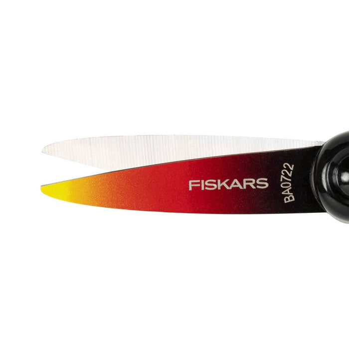 Fiskars Pointed-Tip Softgrip School Supplies Big Kids Scissors for Kids 8 to 11 - 6" Scissors Black Ombre